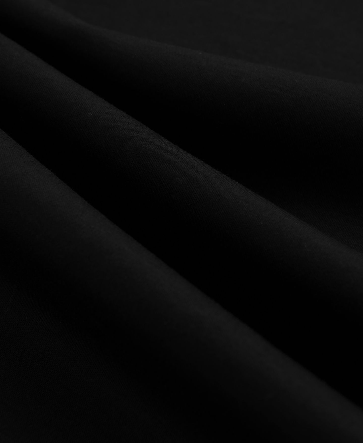 Мужская футболка REISS Count Air-Water Cotton Tailored-Fit, цвет: Чёрный — фото 3