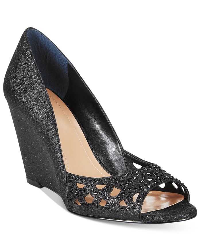 Wedge heel shoes at sale macy's
