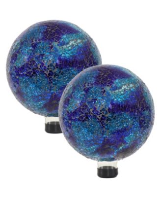 Mosaic Glass Gazing Globe - 10"
