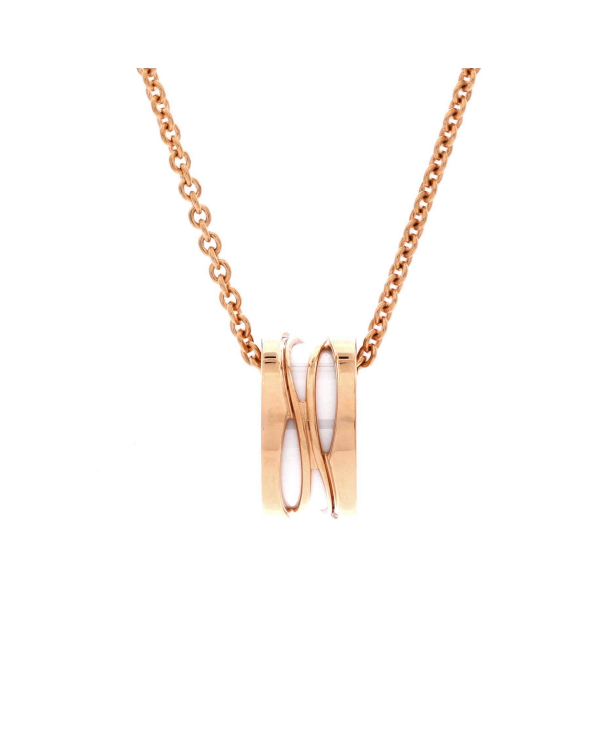 Pre-Owned Bvlgari B.Zero1 Design Legend Zaha Hadid Pendant Necklace
