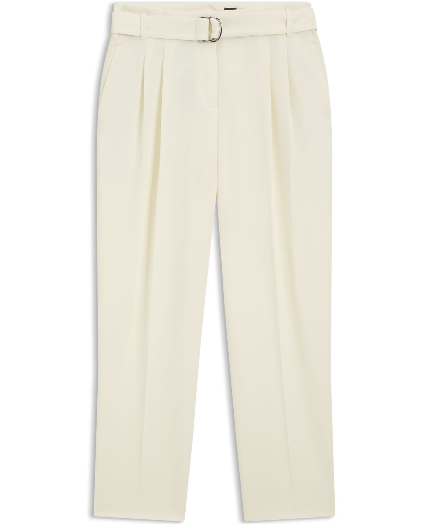 BOSS by Women's Japanese Crepe Tapered-Fit Pants
