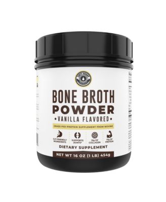 Left Coast Performance Bone Broth Protein, Vanilla, 16 Ounce