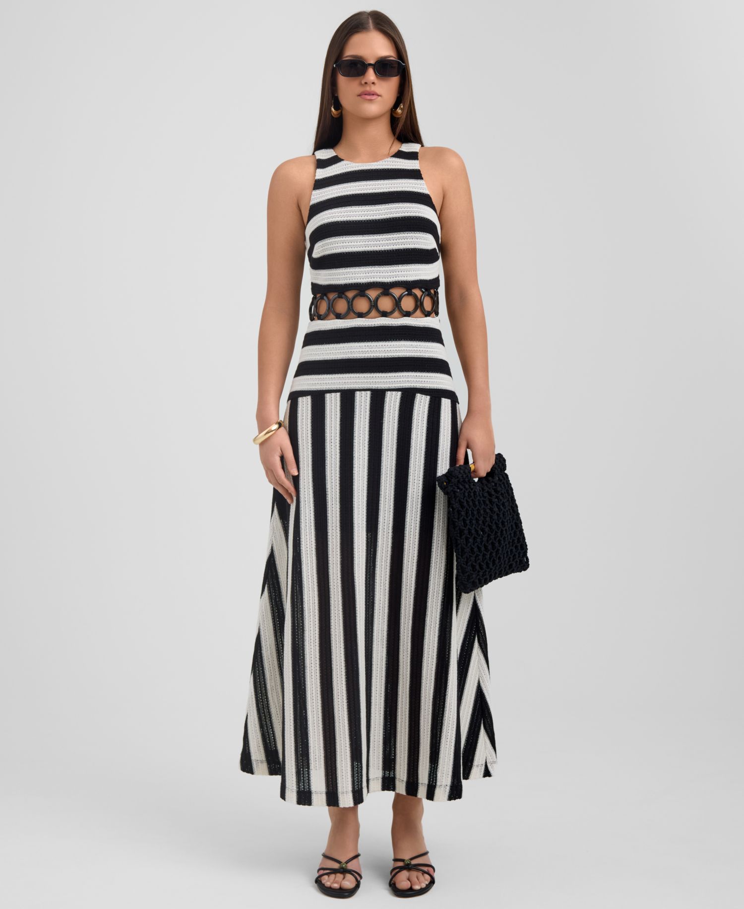 Women's Halter Neck Midi Dress