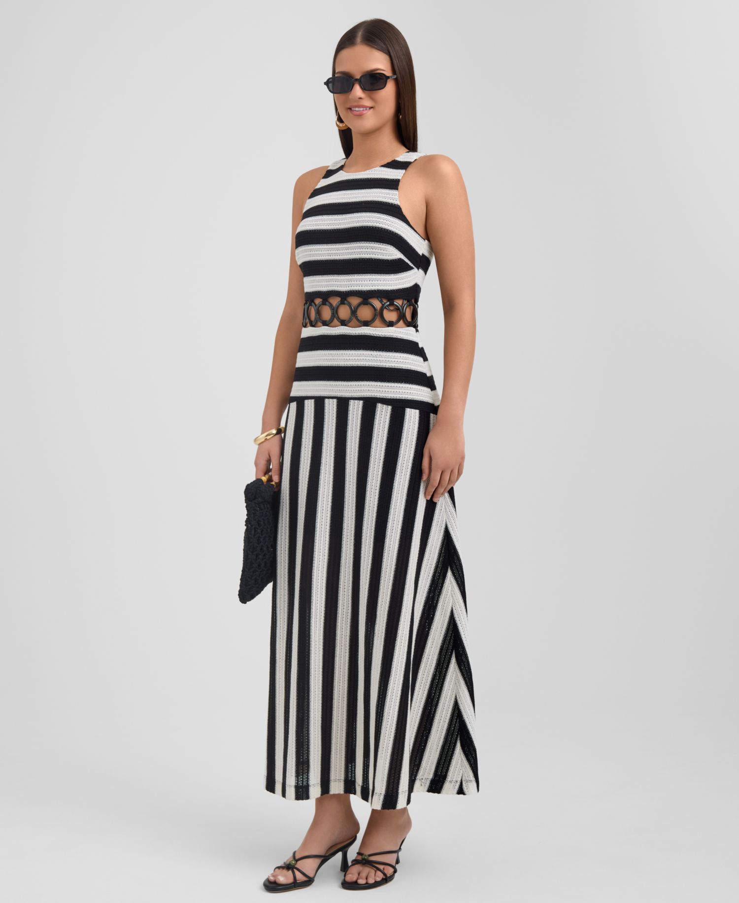 Women's Halter Neck Midi Dress