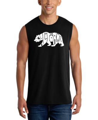 Men's California Bear Graphic Tank Top