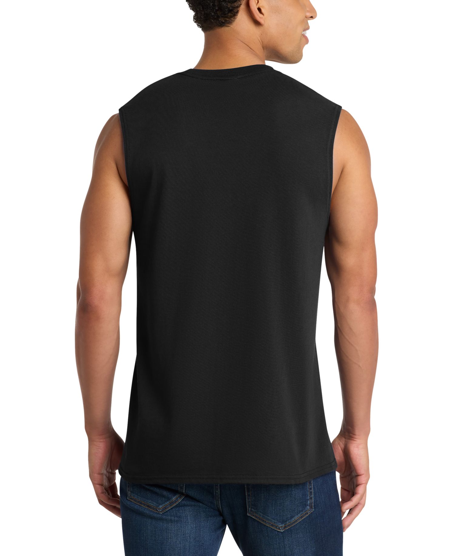 Men's Om Mantra Print Tank Top