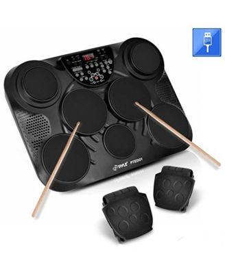 Electronic Table Digital Drum Kit Top with 7 Pad Digital Drum Kit