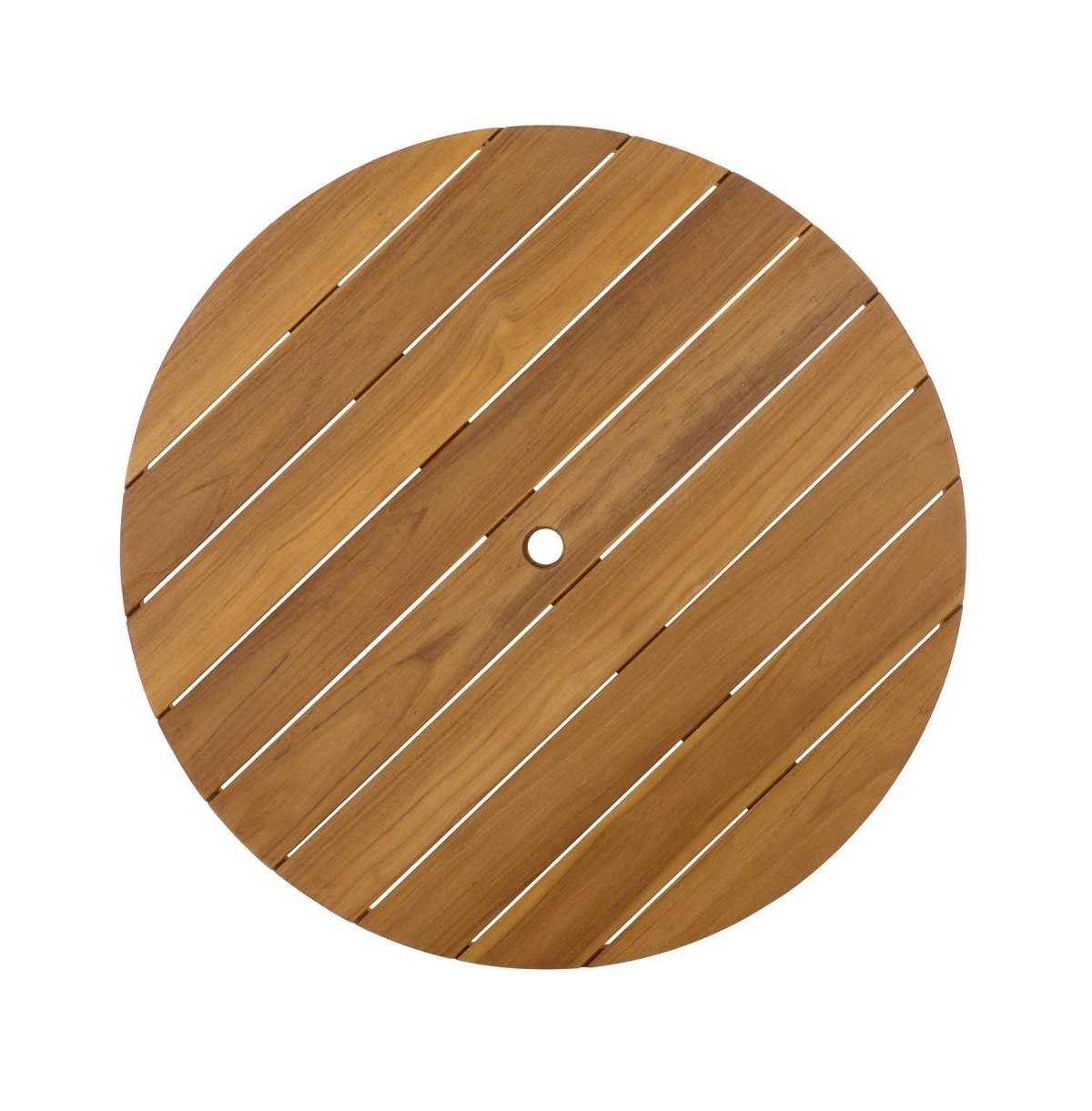 Augusta Home Mayaguana Round Teak Outdoor Dining Table
