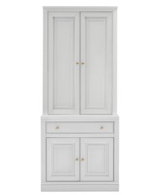 Amren 32" Wood 2-Door Drawer Base and 2-Door Hutch