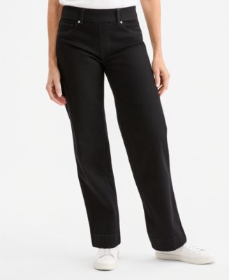 Petite Shape High-Waisted Wide-Leg Jeans