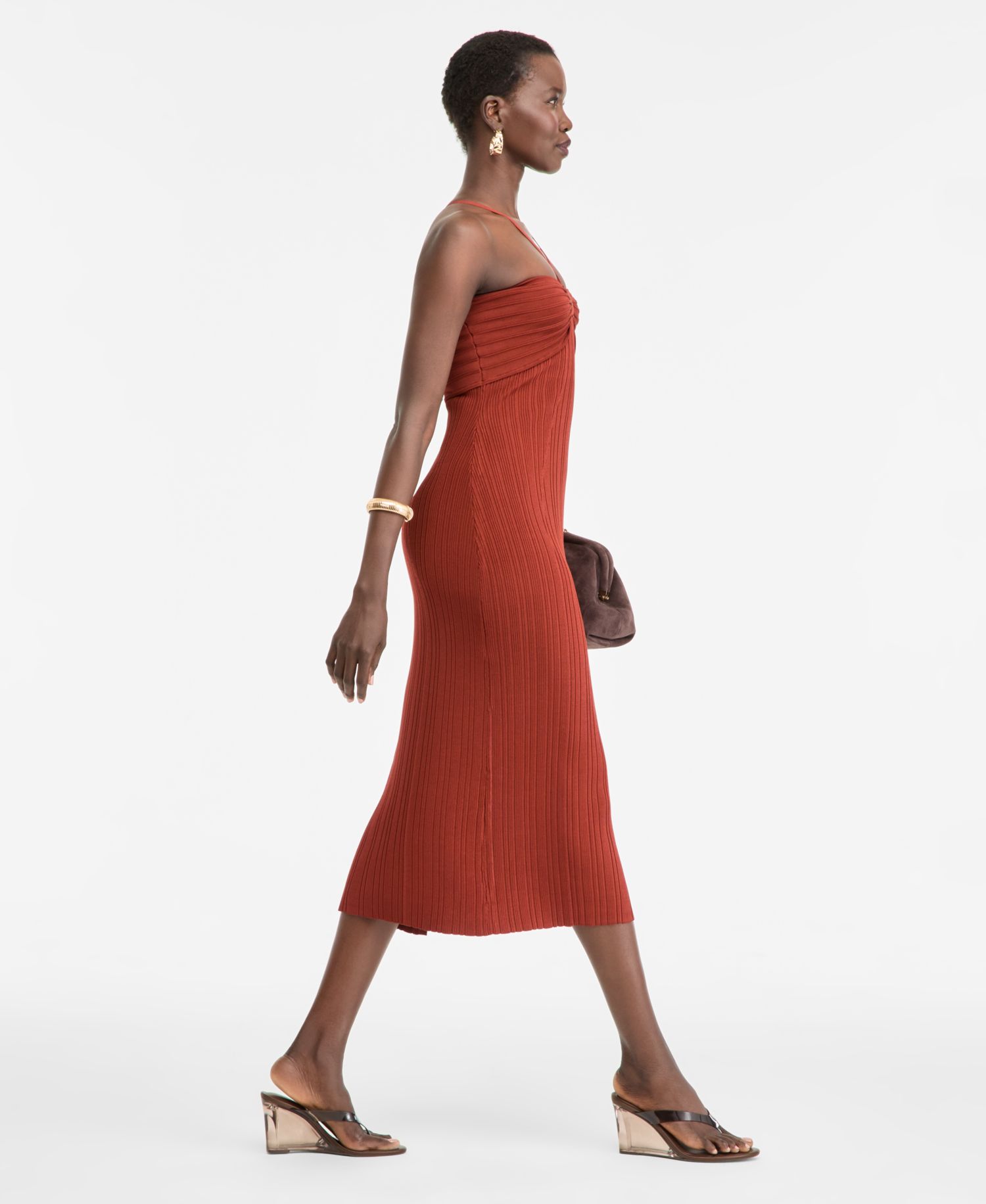 Women's Halter Sweater Dress