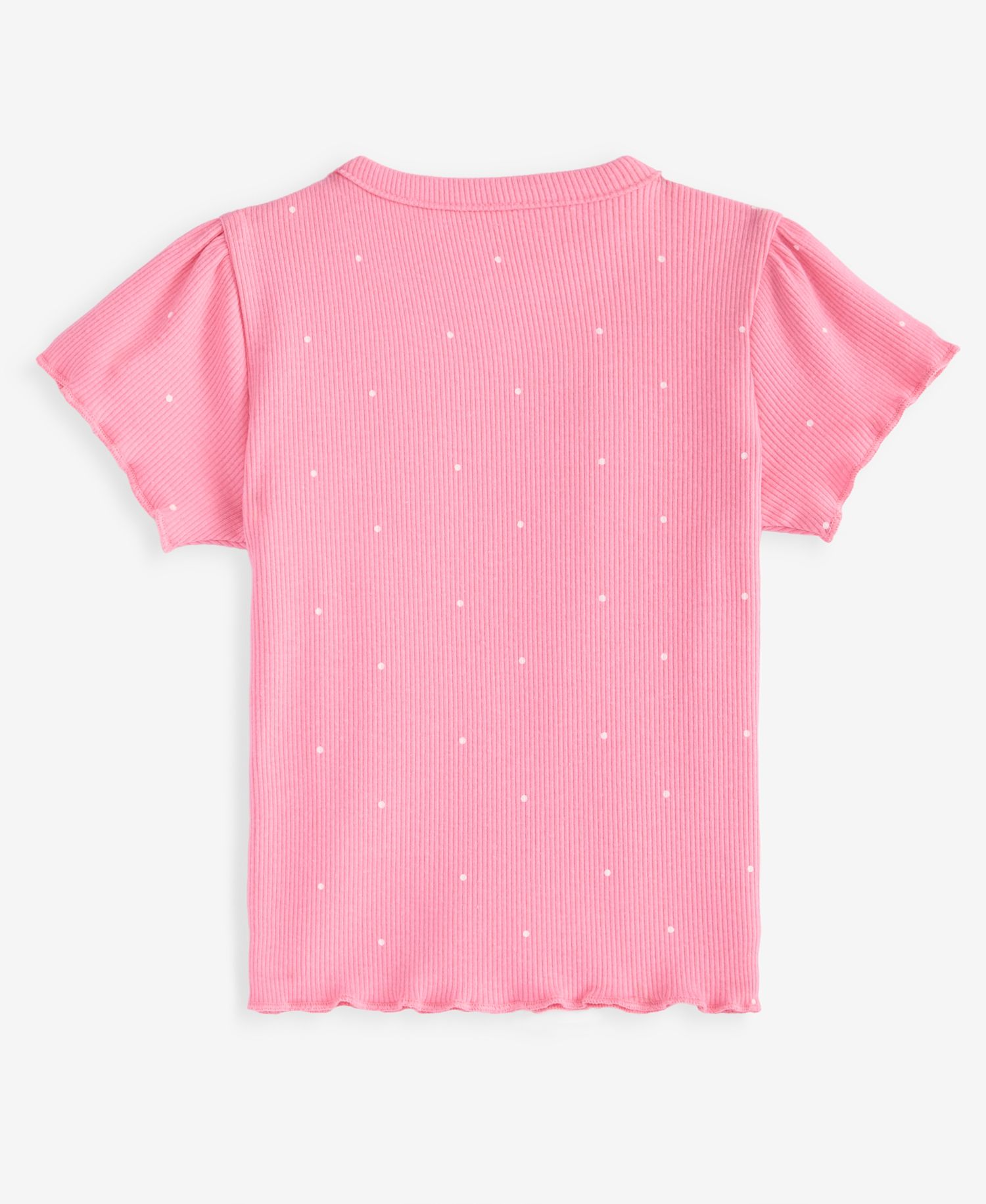 Baby Girls' Mix & Match Short-Sleeve Butterfly Ribbed T-Shirt