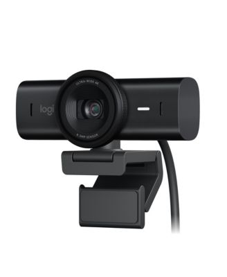 MX Brio Ultra HD 4K Webcam, 1080p 60FPS, Dual Noise-Reducing Mics, USB-C, Teams/Zoom/Meet