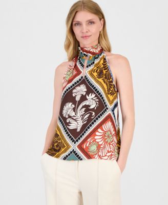 Women's Printed Halter Top