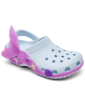 Toddler Girls' IAM Color Change Mermaid Classic Clog Sandals from Finish Line
