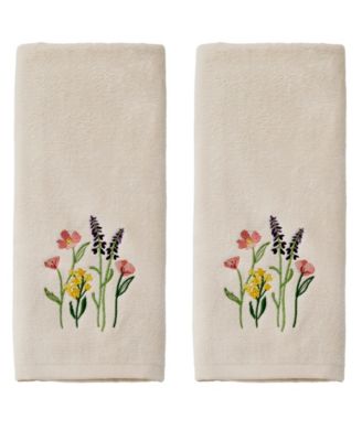Meadow Bouquet 2-Piece Hand Towel Set
