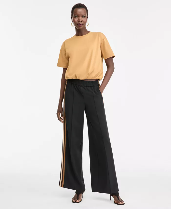 Women's Side-Stripe Wide-Leg Pants - thumbnail 2