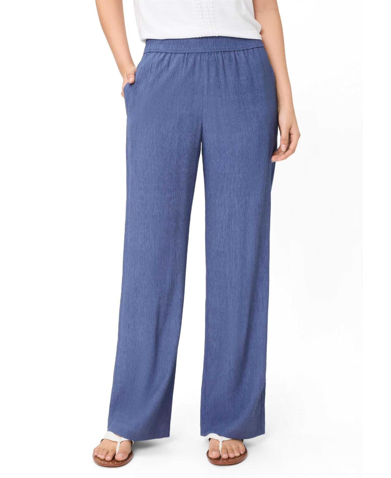 Women's Soft Crinkle Pull-On Pant