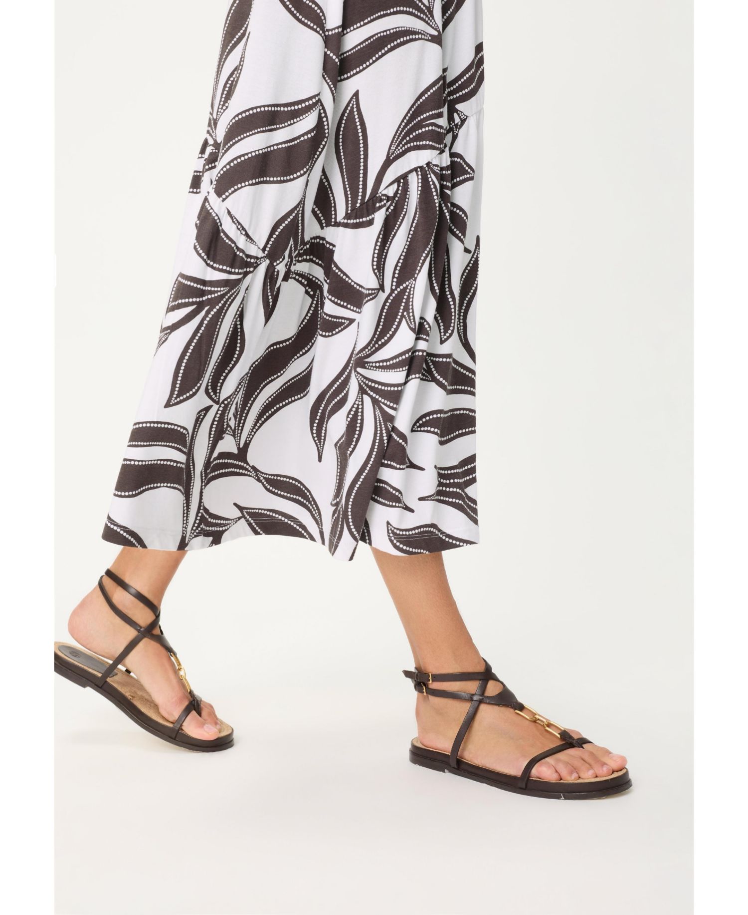 Women's Dotted Leaf Skirt