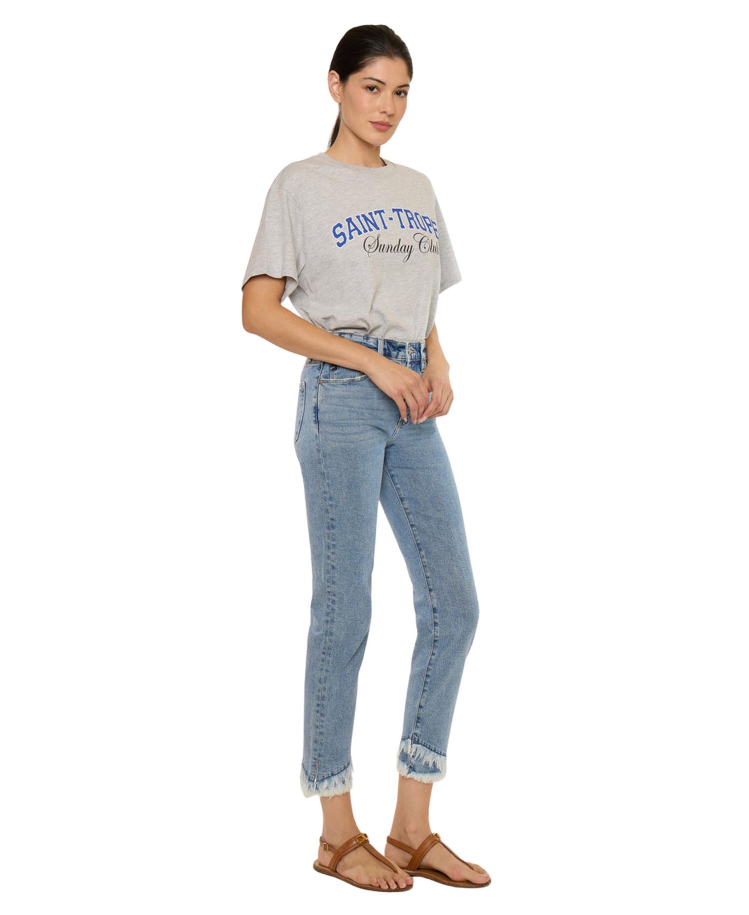 Women's Clover High Rise Straight Jeans