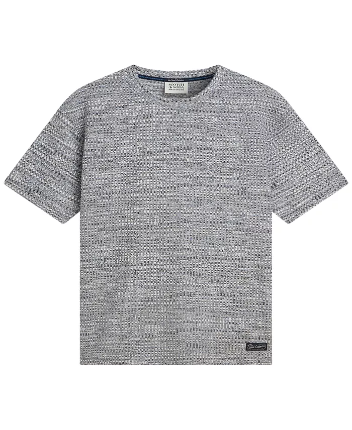 Men's Jacquard  Regular-Fit T-Shirt - thumbnail 5