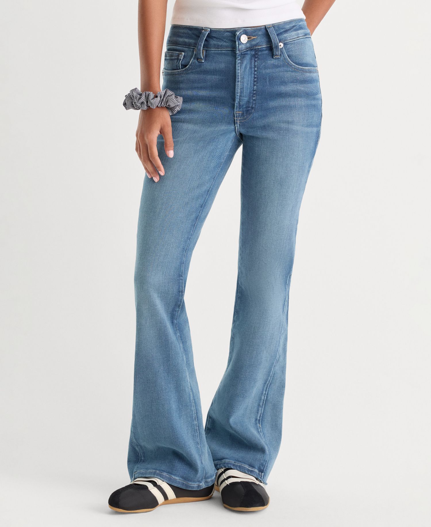 Women's Soft Tech High-Rise Bootcut Jeans