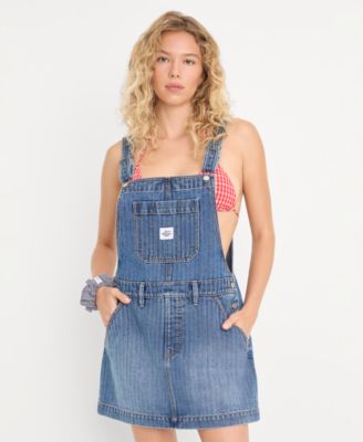 cotton dungaree dress Dungaree Dress in Cotton Gauze, for Babies