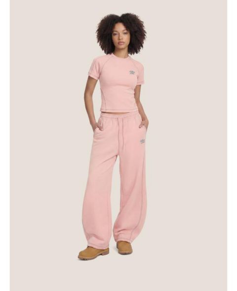 Женские комплекты AELFRIC EDEN Cloud Slim Sweat Set, цвет: Пудровый розовый