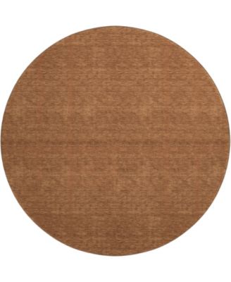 Soft Essentials Machine Washable SE6 8'x8' Round Area Rug