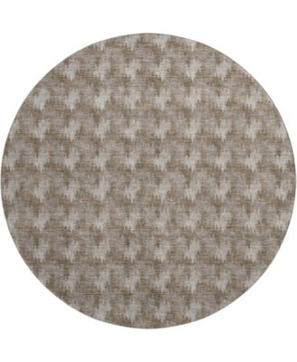 Soft Essentials Machine Washable SE5 8'x8' Round Area Rug