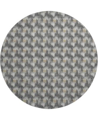 Soft Essentials Machine Washable SE5 8'x8' Round Area Rug