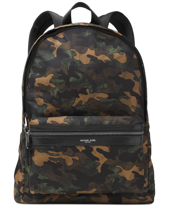 Michael Kors Men's Kent Camo Lightweight Backpack & Reviews - Bags 