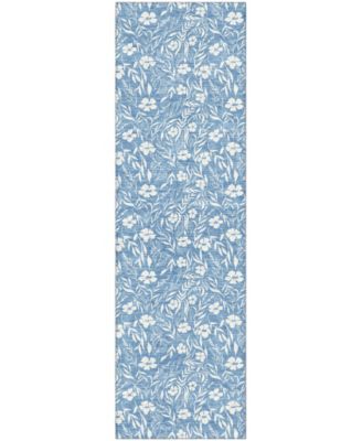 Soft Essentials Machine Washable SE4 2'3"x7'6" Runner Area Rug