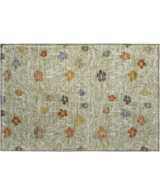 Soft Essentials Machine Washable SE4 1'8"x2'6" Area Rug