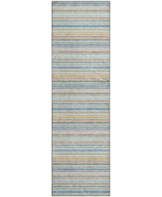 Soft Essentials Machine Washable SE2 2'3"x7'6" Runner Area Rug