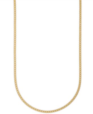 Men's Diamond-Cut Ice Chain Necklace in 14k Gold Over Sterling Silver, 22"