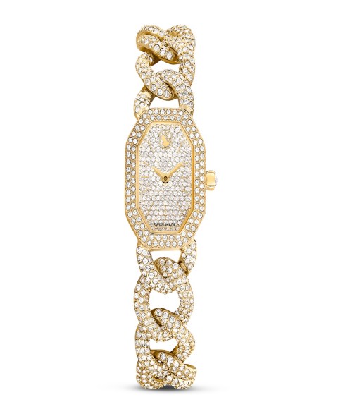 Часы-браслет Swarovski Dextera Chain со swiss-кристаллами 44x20мм