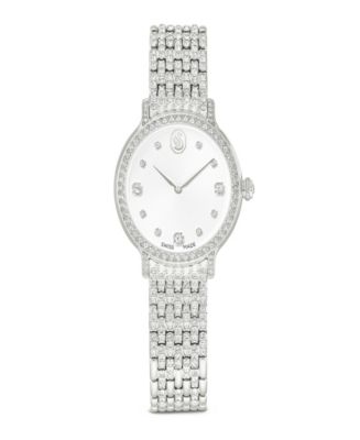 Swarovski Imber Swiss Metal Bracelet Watch 31 x 31mm - Macy's