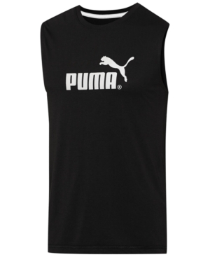 Puma Men's Logo Muscle Tank