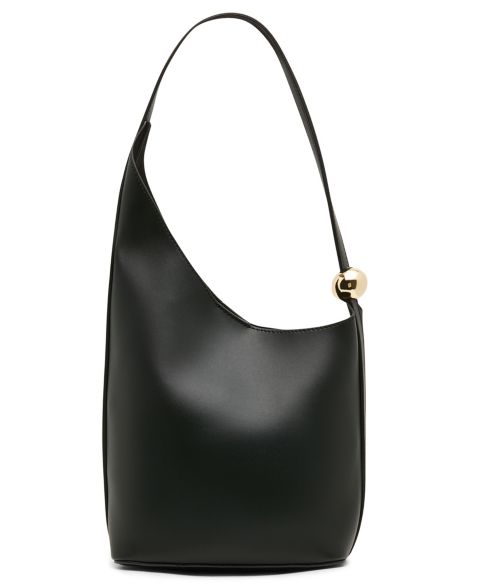 Женская сумка Steve Madden Valara Asymmetrical Mini Shoulder Handbag, цвет: Чёрный