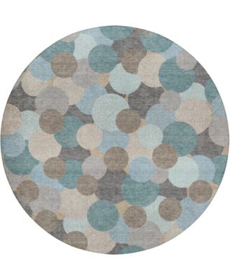 Kenner KN9 8'x8' Round Area Rug