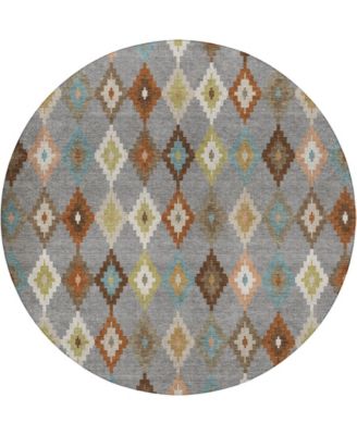 Kenner KN10 8'x8' Round Area Rug