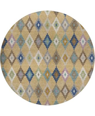 Kenner KN10 8'x8' Round Area Rug