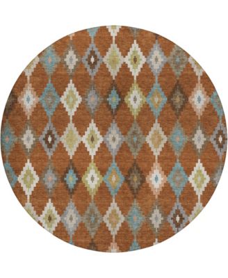 Kenner KN10 8'x8' Round Area Rug