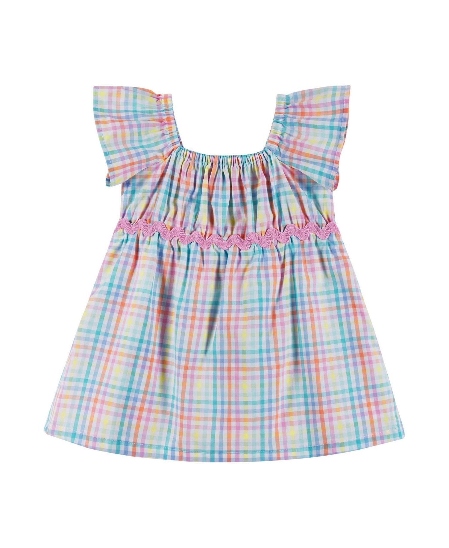 Baby Girls Plaid Dress Set