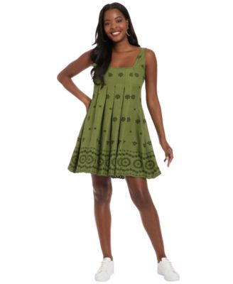 Women’s Square Neck Short Dress