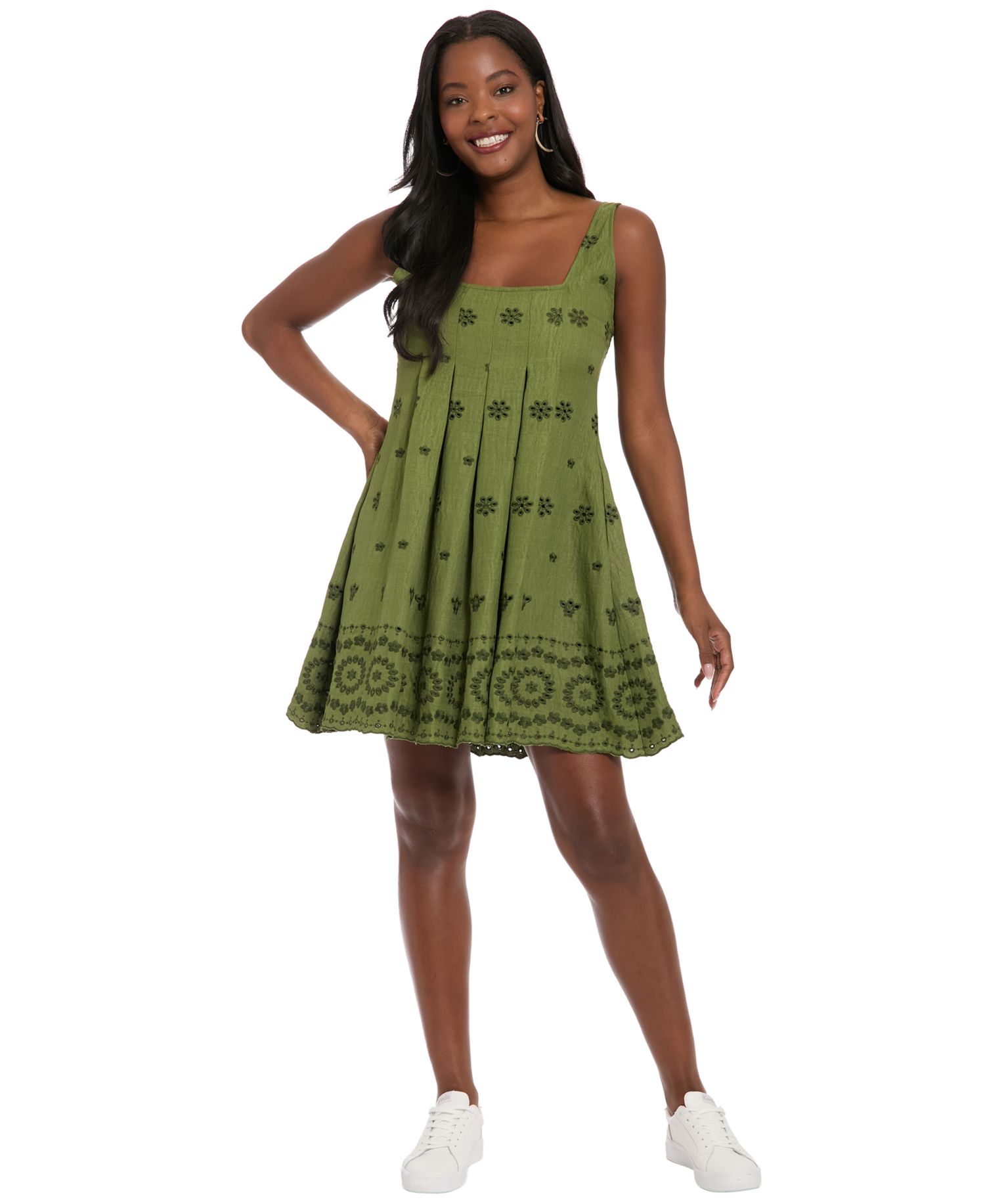 Women’s Square Neck Short Dress