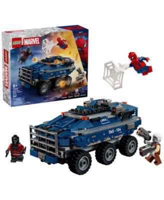 Marvel Spider-Man Prison Transport Chase 76349 367-Piece Building Set, Ages 8+