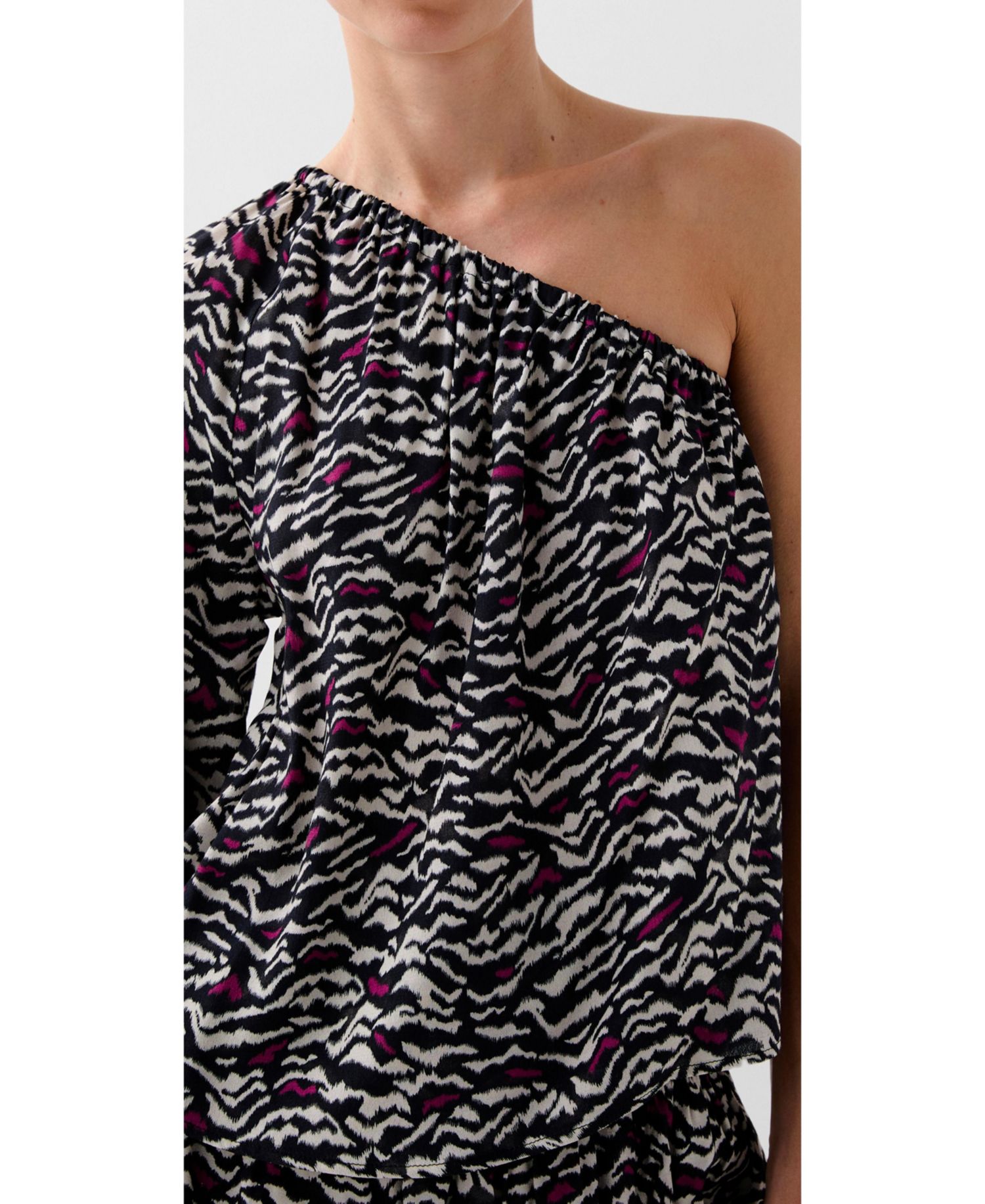 Women's Ruffle Mini Shirt