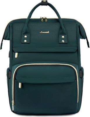 Laptop Backpack Women, 15.6 Inch Work Backpack Woman for Teacher Nurse Bags, Computer College Backpack Purse
